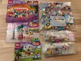 LEGO&reg; Friends Limo, Pizza & Hot Dog Stand / Set 41129 41092 41027 | Used
