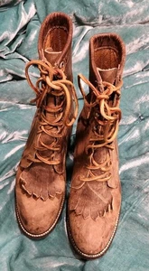 Stivali western Tony Lama taglia 6B stile 7661 Roper - Foto 1 di 14