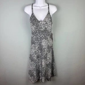 NWT Krimson Klover Stella Dress Mountain Floral Black Womens Medium UPF 40+ - Picture 1 of 16