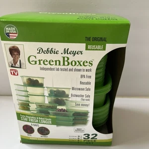 Debbie Meyer GreenBoxen, Frischhaltedosen mit Deckel, Aufbewahrung 32 Stück  - Bild 1 von 5