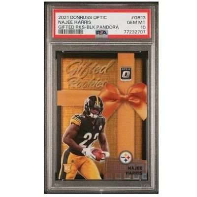 2021 DONRUSS OPTIC NAJEE HARRIS GIFTED Rookie Black PANDORA /25 - Image 1 of 3