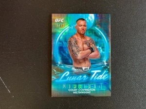 Colby Covington 2025 Topps Midnight Lunar Tide BLUE 16/25 UFC MMA C92 - Picture 1 of 2