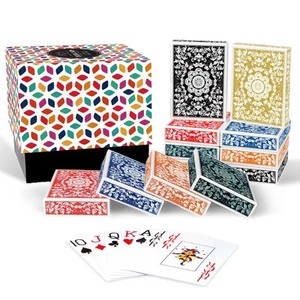 Spielkarten 12 Stück, Kartendecks, Jumbo Index Großdruck Spielkarten für... - Bild 1 von 9