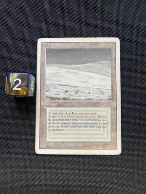 Tundra – Revised Edition – Dual Land – Vintage MTG – MP –  1994 - Image 1 of 2