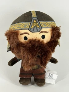 Lord of the Rings Gimli Plush Toy 8” 2024 Licensed LOTR Dwarf Figure - Picture 1 of 3