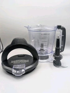 OEM Ninja 40 Unzen Küchenmaschine Mixer Krug Klingen Deckel Auto IQ BL490 - Bild 1 von 6