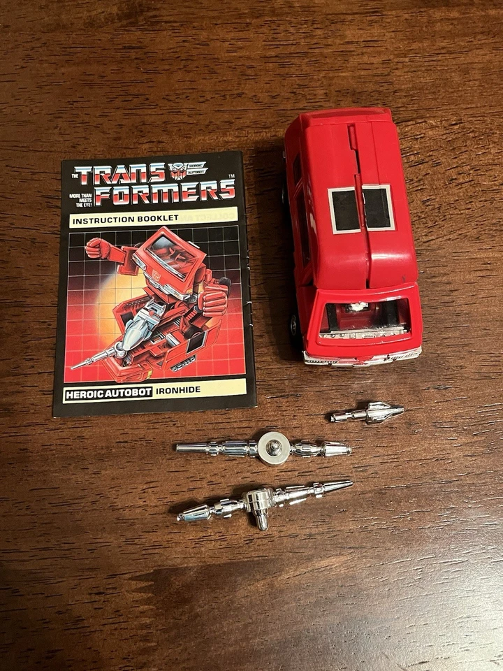 Transformers G1 Takara Ironhide incompleto Foto 1 de 4