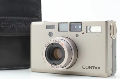Doppelte Zähne [NEUWERTIG mit Etui] Contax T3 D Data Point & Shoot Kamera... - Bild 1 von 4