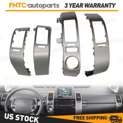 For 04-2009 Toyota Prius Set Car Center Inner A/C Dash Air Vent Cover Trim NEW Foto 1 de 4