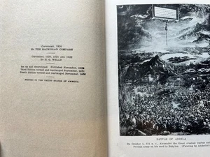 The Outline of History HG Wells-1922 Fourth Edition HB VG Cond Vol 2 - Imagen 1 de 1