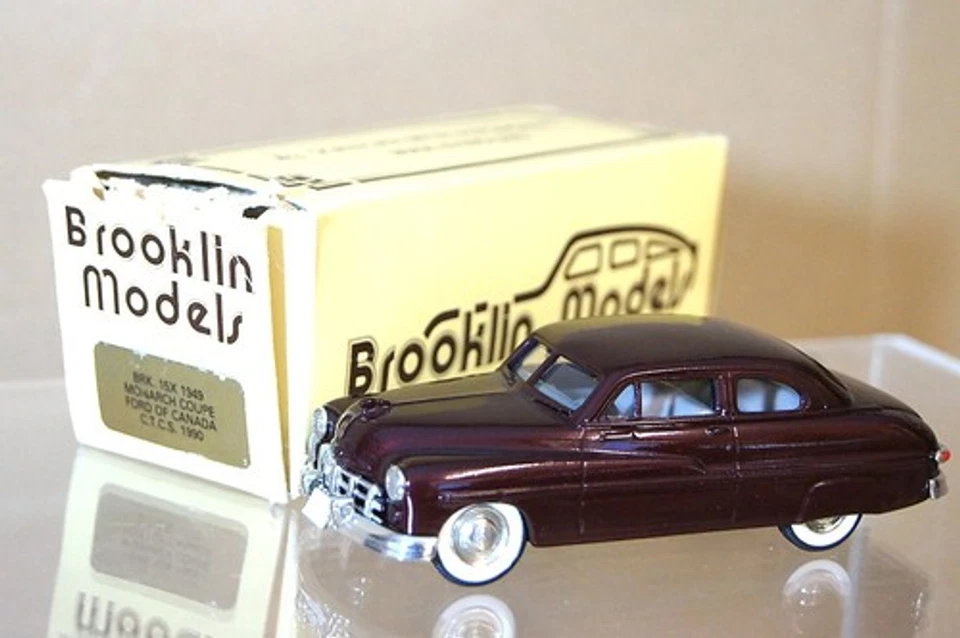 Brooklin Modelli Brk 15X Ford Canada Monarca Coupé Marrone Menta IN Scatola Mq- - Immagine 1 di 1