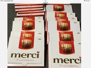 Merci Schokoladen Riegel Packungen 8 x 200 Gramm - Bild 1 von 1