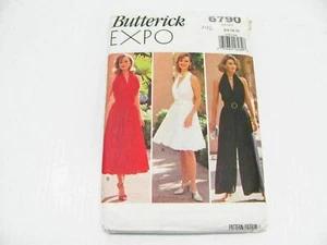 Butterick Expo 6790 Size 6 8 10 12 Womens's Dress Uncut Sewing Pattern 746 - Picture 1 of 4
