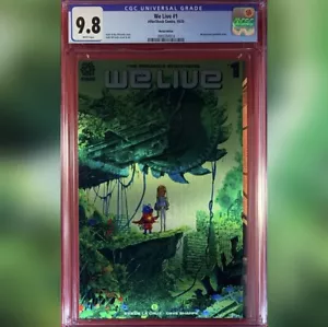 CUBIERTA EXCLUSIVA DE METAL VARIANTE DE PRIMERA IMPRESIÓN WE LIVE #1 CGC 9.8 - Imagen 1 de 1