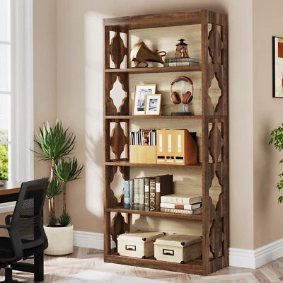 Tribesigns 5-Tier Open Bookcase Bookshelf Storage Shelves Display Shelving Unit - Image 1 of 4