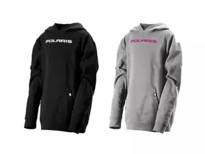New Polaris Youth Staple Hoodie - Black or Gray - Multiple Sizes - Picture 1 of 3