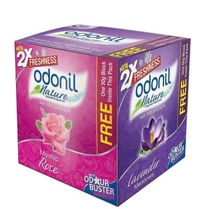 Odonil Toilet Air Freshener 50g Mix 3+1 Free Shipping World Wide - Picture 1 of 3