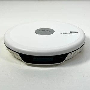 Probado - Philips Reproductor de CD EXP 2540 Blanco y Negro Lector Retro MP3 - Imagen 1 de 6