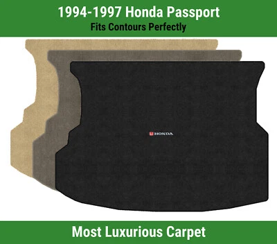 Alfombrilla de carga Lloyd Luxe para pasaporte '94-97 con combo Honda H & Word rojo y negro Foto 1 de 4