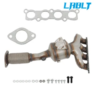 LABLT Catalytic Converter Exhaust Manifold For Ford Fiesta 2011-2019 1.6L Front - Foto 1 di 14