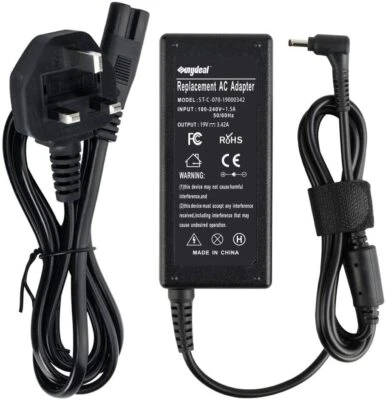 19V 3.42A Laptop Charger for Acer 65W AC Chromebook 15 14 13 11 and more * - Image 1 of 4