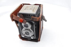 (7642) Vintage Tougodo MUSEFLEX Model-J Bolta fotocamera reflex pellicola dal Giappone *per parti di ricambio* - Foto 1 di 18