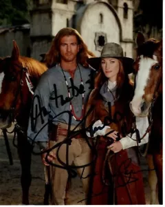 JANE SEYMOUR und JOE LANDO signiert 8x10 DR. QUINN MEDIZIN FRAU Foto mit Holo COA - Bild 1 von 2