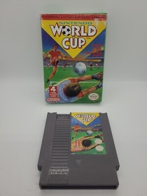 World Cup Soccer (Nintendo NES, 1991) Game with Original Box