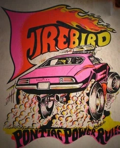 Firebird Pontiac Power Vintage 70er Jahre Muskel Auto Bügelbild Transfer - schön, B-15 - Bild 1 von 2