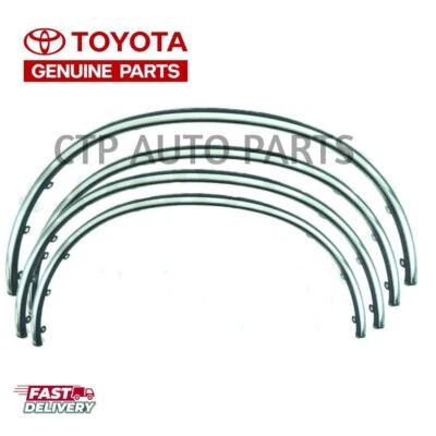 95 - 00 TOYOTA TACOMA FRONT AND REAR FENDER FLARE MOULDING TRIMS SET OEM NEW - Image 1 of 2