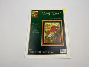 Kustom Krafts Early Light Cardinal Counted Cross Stitch Pattern - Picture 1 of 3