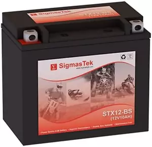 Yuasa YTX12-BS Motorcycle Battery () - Picture 1 of 4