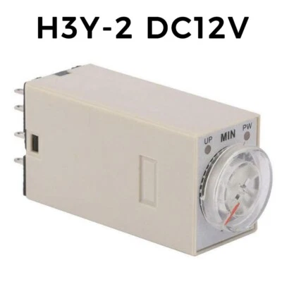 Nützliches Halbleiterzeitrelais 1s 5s 10s 30s 60s 50/60Hz DC12V Verzögerung Ti - Image 1 of 4
