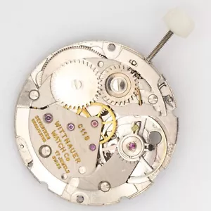 Movimiento de reloj de pulsera parcial vintage calibre Wittnauer C11G 17 joyas - Imagen 1 de 3