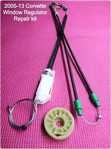 2005-13 Corvette C6 Window Regulator Repair Kit Fits Front RH - Picture 1 of 5