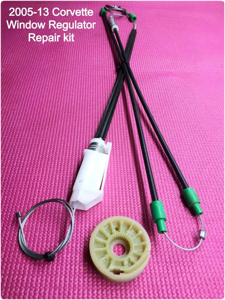 2005-13 Corvette C6 Window Regulator Repair Kit Fits Front RH  - Image 1 of 4