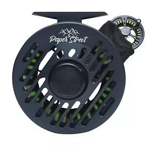 Large Arbor Fly Fishing Reel Lightweight & Anti-Rust Cast Iron Body 6/8wt, Right - Picture 1 of 4