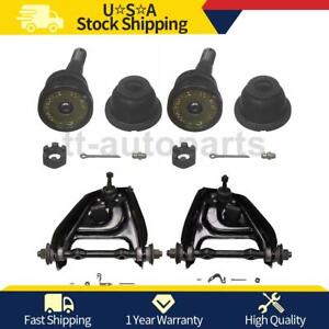 For 1975 1976 Chevrolet C10 MOOG (4) Front Lower Upper Control Arms & Ball Joint