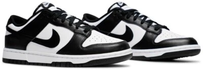 Nike Dunk Low Retro 'Preto Branco' DD1391-100 Masculino Tamanho 11 & 12 NOVO - Imagem 1 de 4