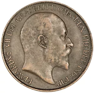 1902 LT Halfpenny Edward VII ~ Low Tide - Bild 1 von 2