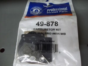 KIT REPARACIÓN CARBURADOR OREGON NOS RPL WALBRO K11-WB K22WB 49-878 - Imagen 1 de 1