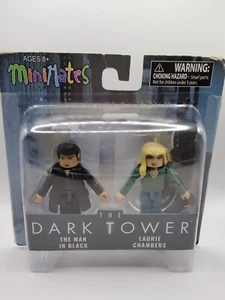 2017 MINIMATES--THE DARK TOWER--THE MAN IN BLACK & LAURIE CHAMBERS FIGURES - Picture 1 of 3