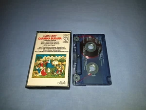 CARL ORFF CARMINA BURANA CLASSICAL CASSETTE TAPE ALBUM - Picture 1 of 2