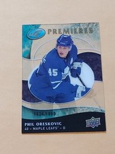 2009-10 Upper Deck Ice Premieres #102 Phil Oreskovic RC #/1999 Maple Leafs 