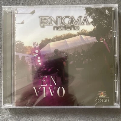 Enigma Norteño En Vivo Discos Sol Musical CD 💿 (Original) Nuevo Sellado New Foto 1 de 2