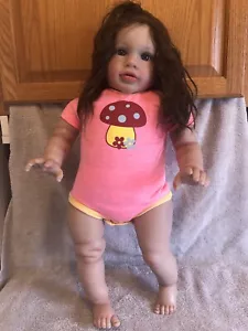 Baby Toddler Lifelike Reborn Pippa Doll 24” New - Picture 1 of 24