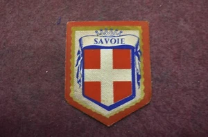ANCIEN ÉCUSSON BISCOTTE GRECOIRE BLASON RÉGION SAVOIE VILLE ANNECY CPA - Imagen 1 de 1