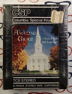 Amazing Grace Music of Faith Volume 2 Columbia Gospel 8-Track Album New/Sealed - Picture 1 of 2