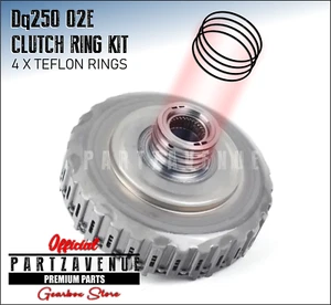 DSG Clutch repair kit for Gearbox 02E DQ250 DSG6 VAG Group Ring TEFLON SET - Picture 1 of 8