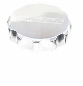 Aeroflow AF463-0042S Aeroflow Radiator Cap Cover Large Style Cap Silver - Picture 1 of 4
